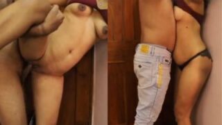 Desi Tante Puasin Memek Sama Kurir, Bikin Basah Kuyup