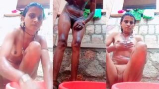 Desi Cewek Banjara Bugil Bikin Video Mms Saat Mandi, Bikin Greget!