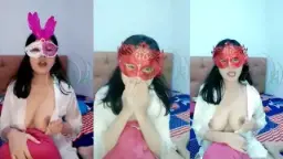 Mbak Tata Goyang Bugil Live, Bikin Makin Panas.