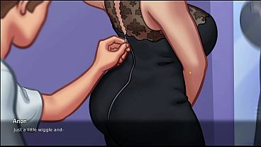 Sesuatu Berubah Saat Ibu Tiri Mendekat, Merayu Dengan Gerakan Nakal (18+)