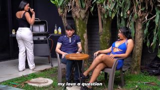 Diam, Jangan Berisik! – Ibu Tiri Mesum Ngewe Pacar Anak Perempuannya Diam-diam – Big Jackson & Lina Henao