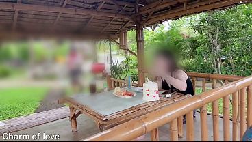 Ngaceng Di Luar Bareng Orang Asing, Thai Banget.